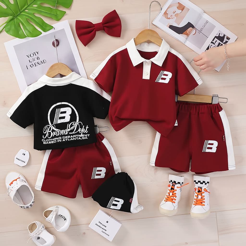 Sporty B Style Boys Co-ord Set 👕⚡