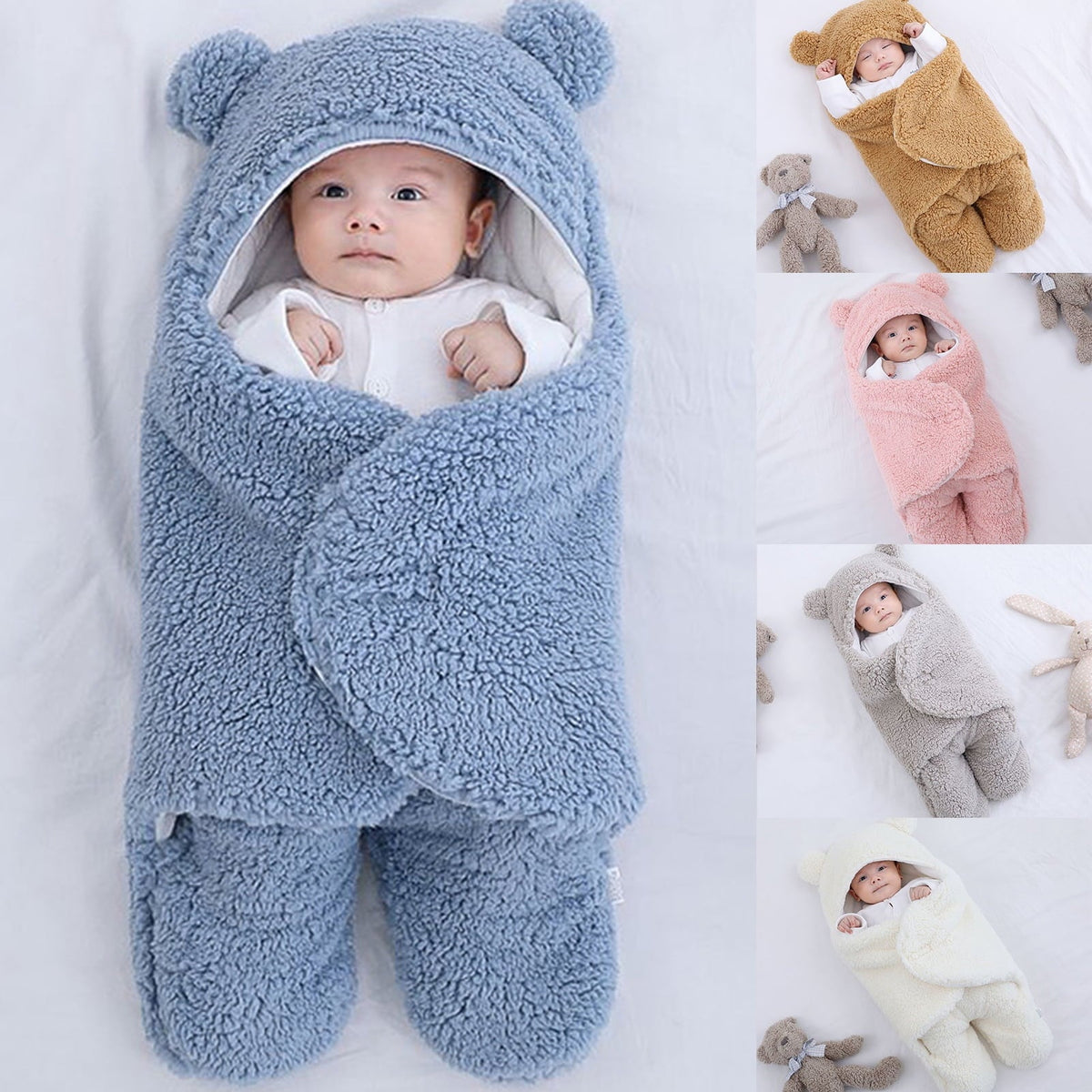 Autumn And Winter Thickened Anti-Shock Out Baby Quilt