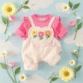Rani Pink Baby Romper Set – Cute Floral Summer Outfit 👶🌺