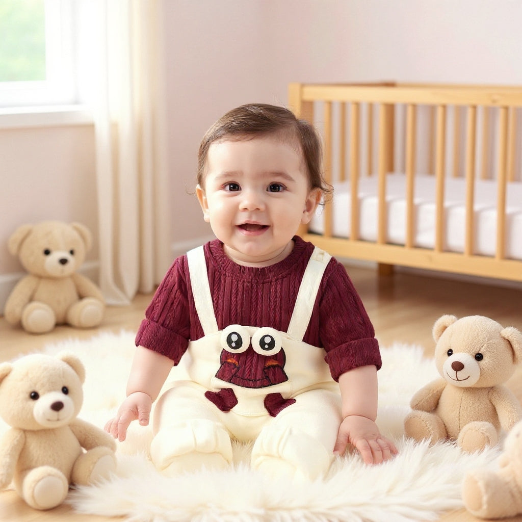 Little Frog Summer Baby Romper – Cute Green Cotton Outfit for Babies 🐸☀️