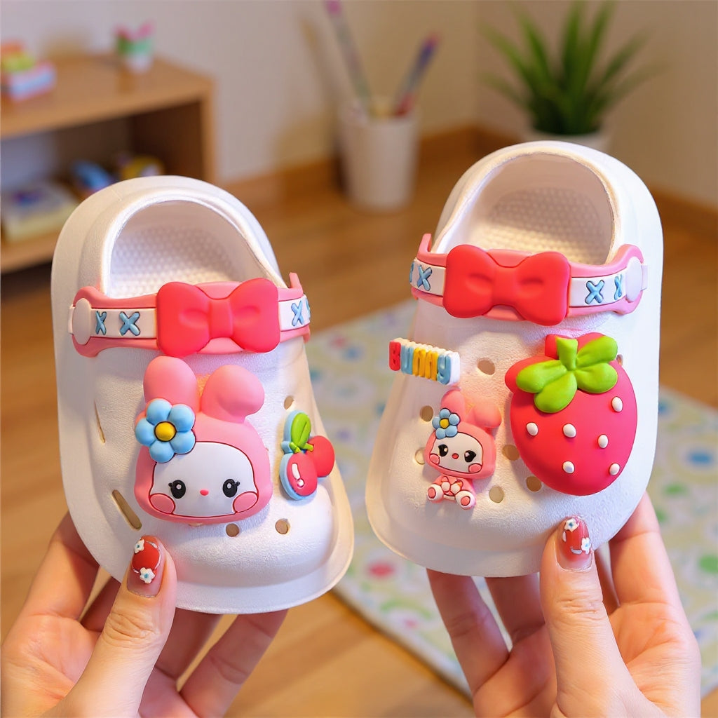 Premium Unisex Kids Clogs – Ultra-Lightweight Anti-Slip Cartoon Sandals for Boys & Girls