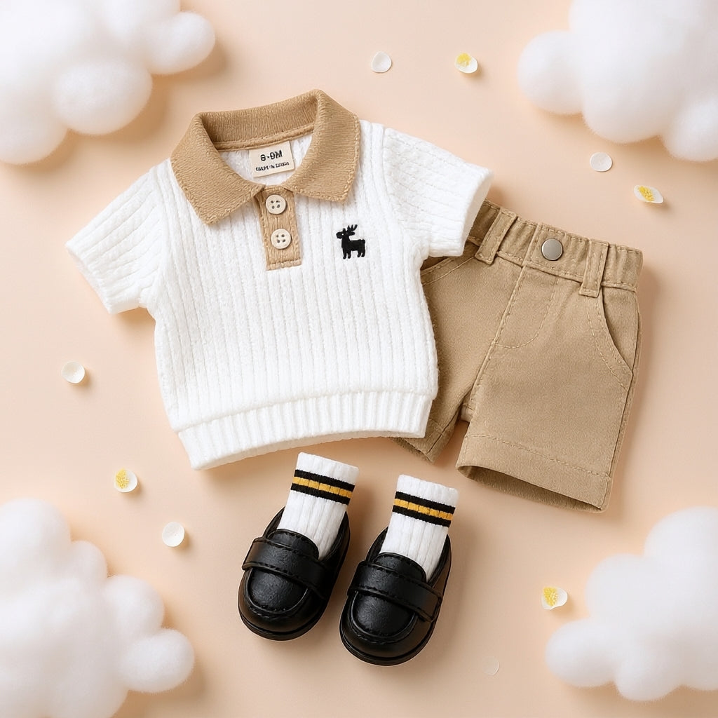 Tiny Classic Polo Co-Ord Set for Baby