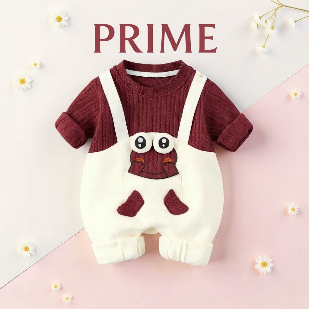 Little Frog Summer Baby Romper – Cute Green Cotton Outfit for Babies 🐸☀️