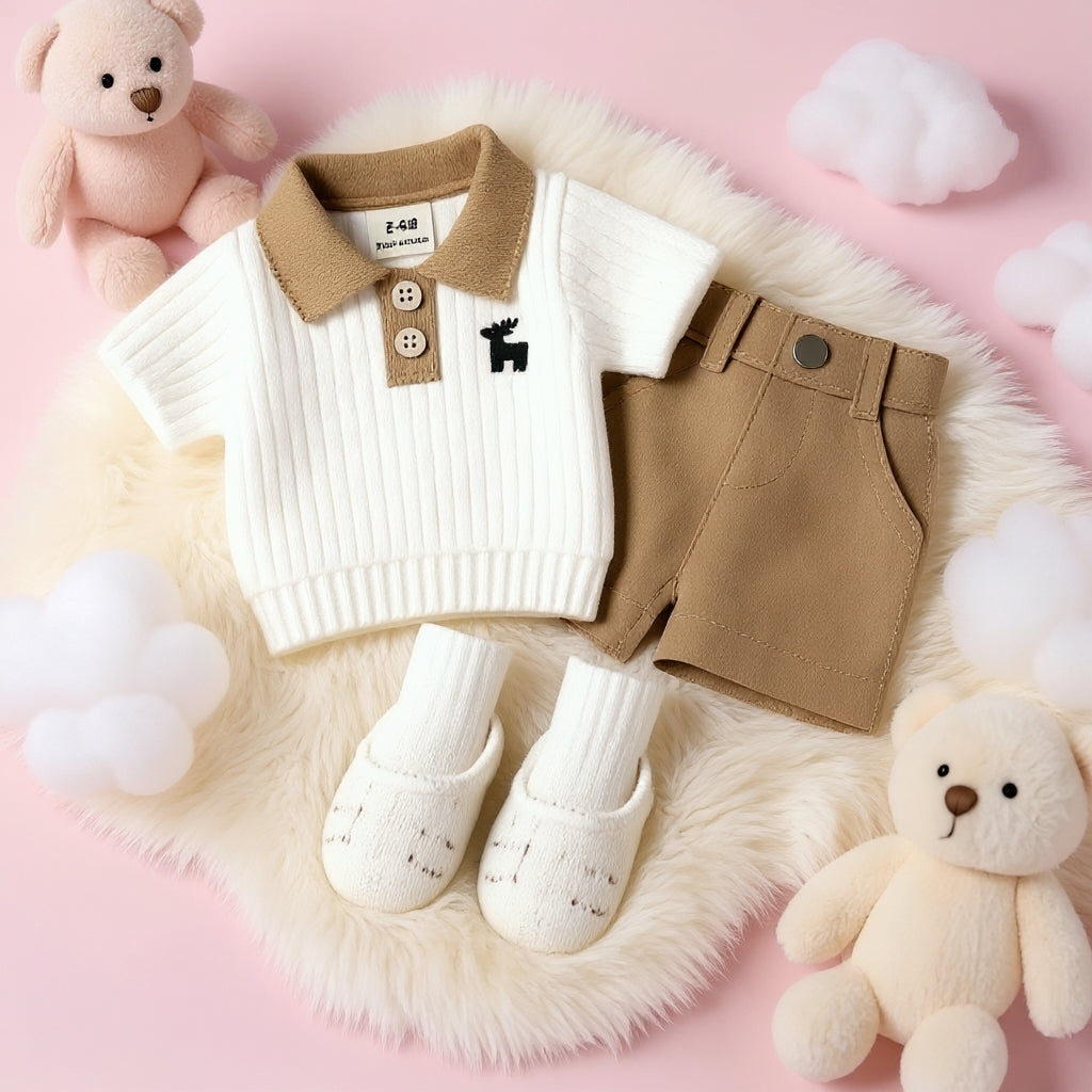 Tiny Classic Polo Co-Ord Set for Baby
