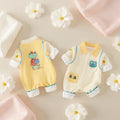 🐸 Cute  Baby Romper – Soft Cotton Jumpsuit 👶✨