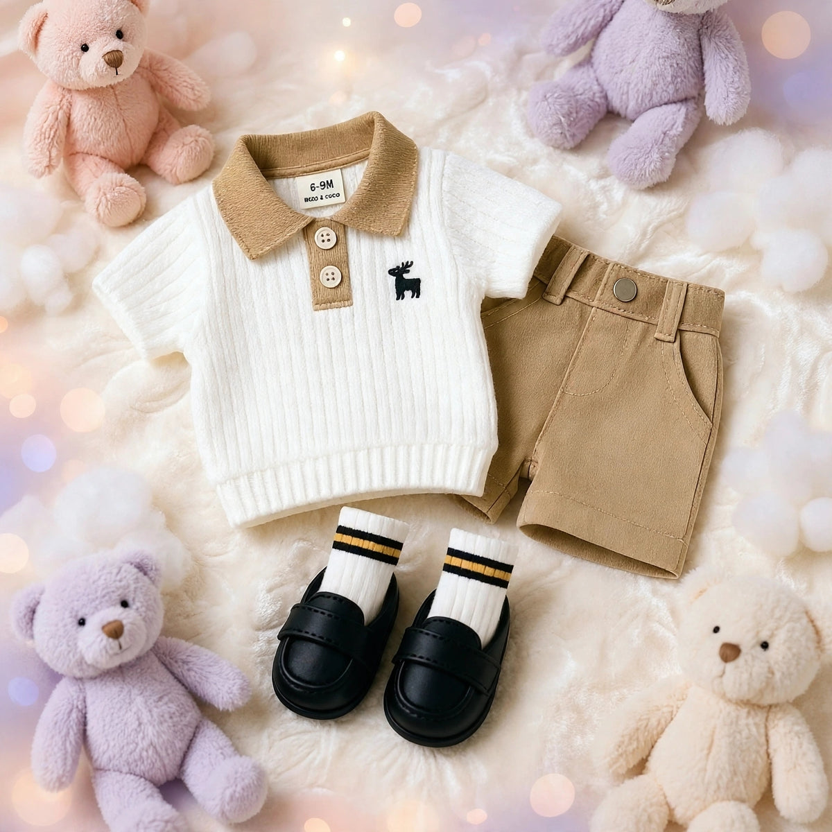 Tiny Classic Polo Co-Ord Set for Baby