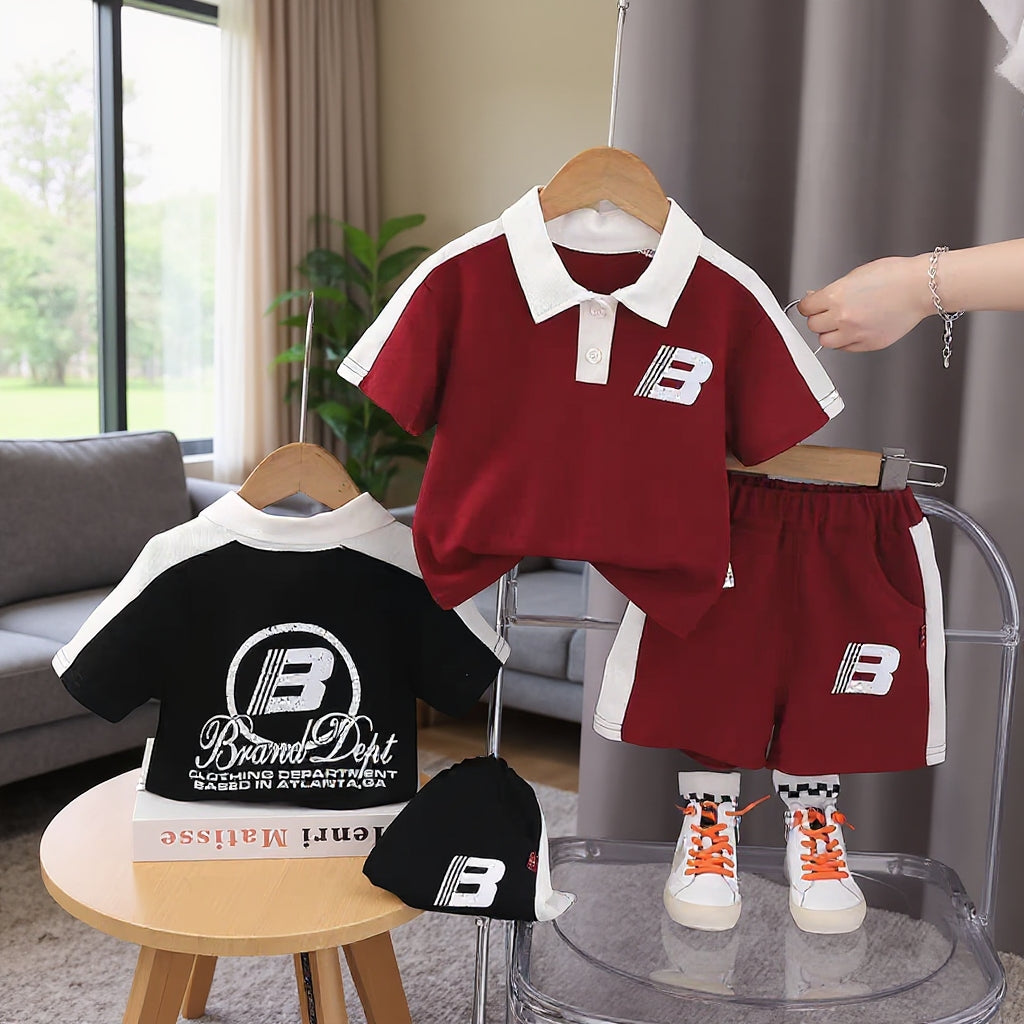 Sporty B Style Boys Co-ord Set 👕⚡