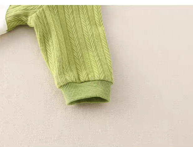 Little Frog Summer Baby Romper – Cute Green Cotton Outfit for Babies 🐸☀️