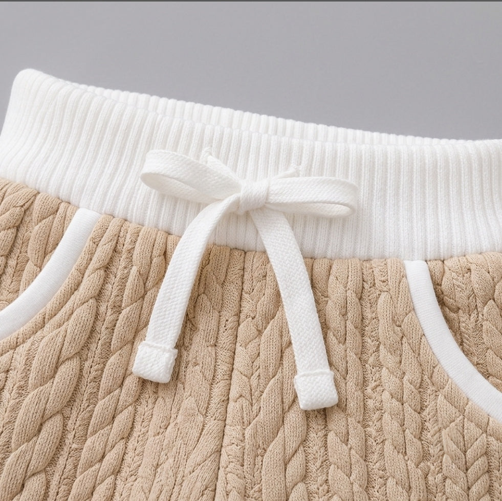 Premium Teddy Bear Knitted Co-Ord Set | Stylish & Cozy