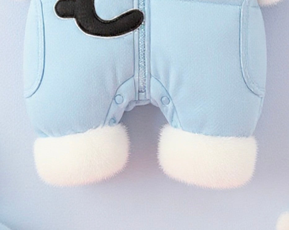 Premium 1-Piece "Cute Panda" Hooded Romper – Ultra-Soft All-Season Jumpsuit for Babies!