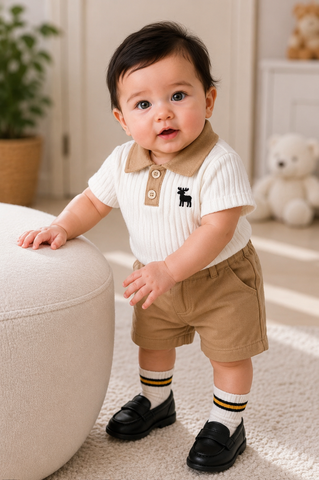 Tiny Classic Polo Co-Ord Set for Baby