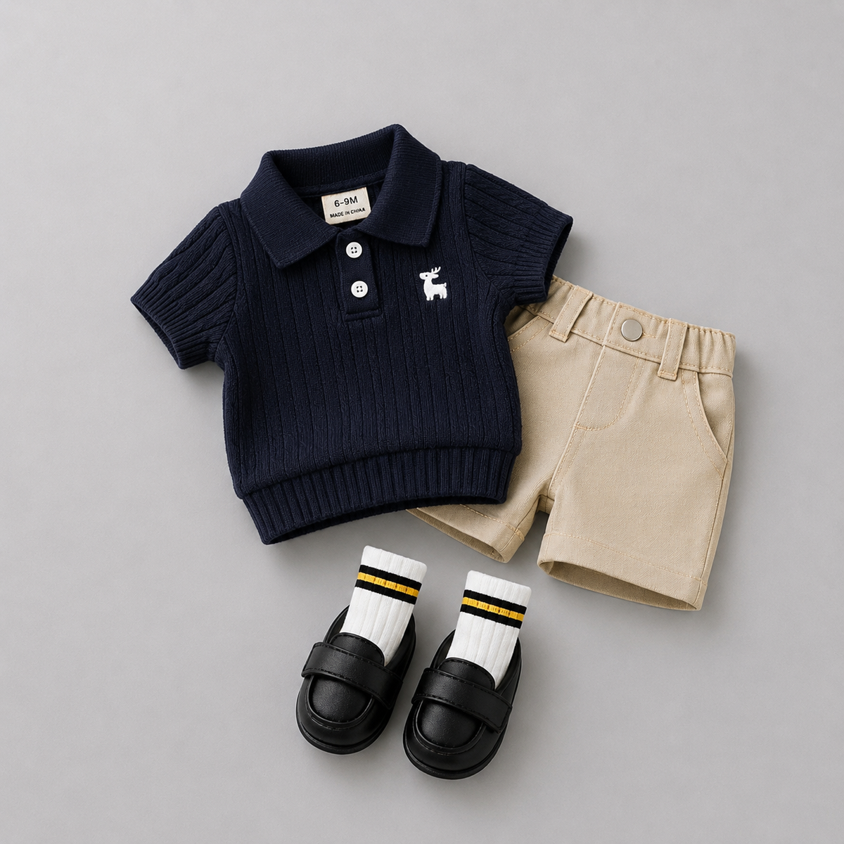 Tiny Classic Polo Co-Ord Set for Baby
