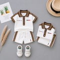 PARIS Premium Baby Boys Polo T-Shirt & Shorts Set | Cute Fashion Outfit | 6 Months–5 Years 🧸✨