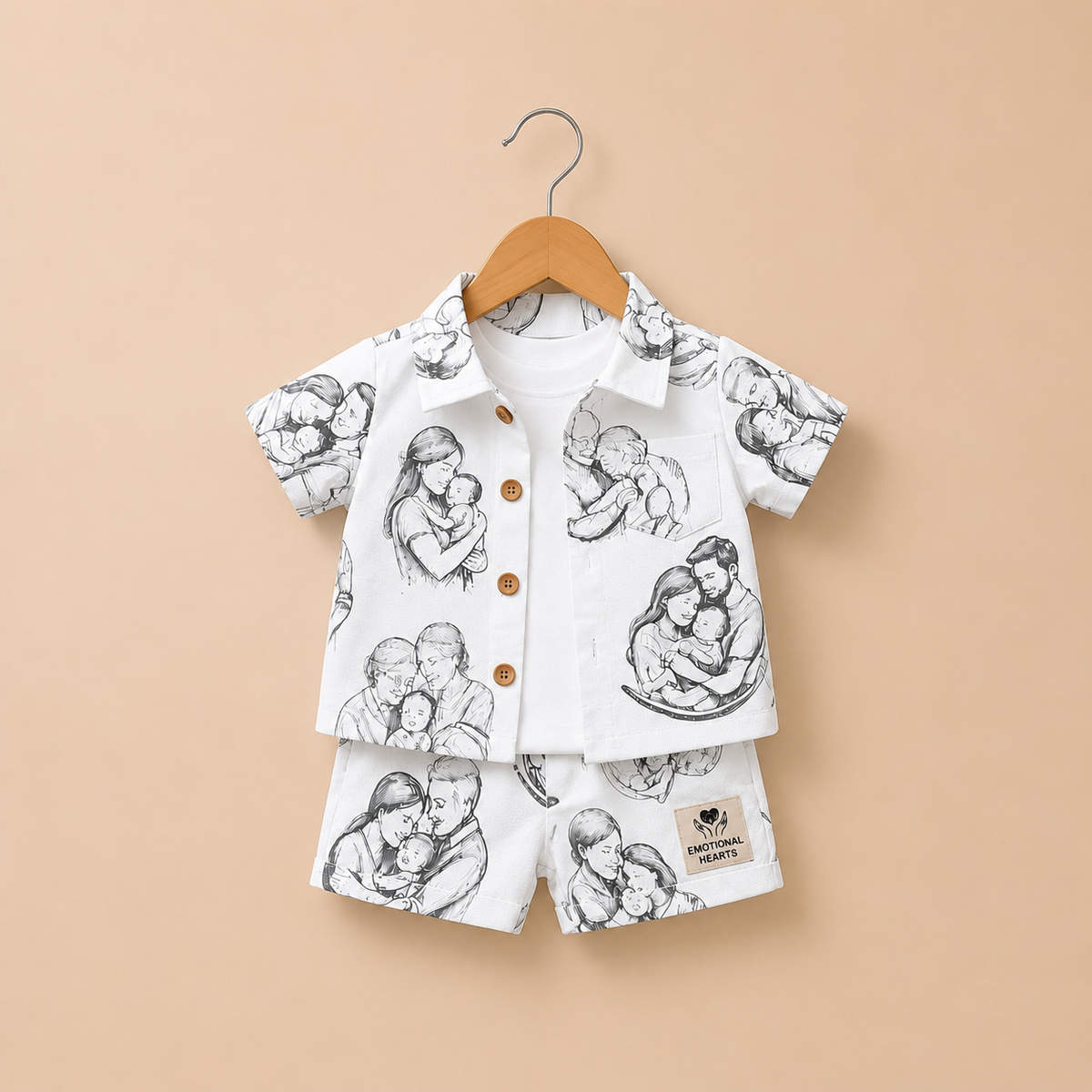 Baby Summer Co-ord Set | Soft Cotton Printed Outfit