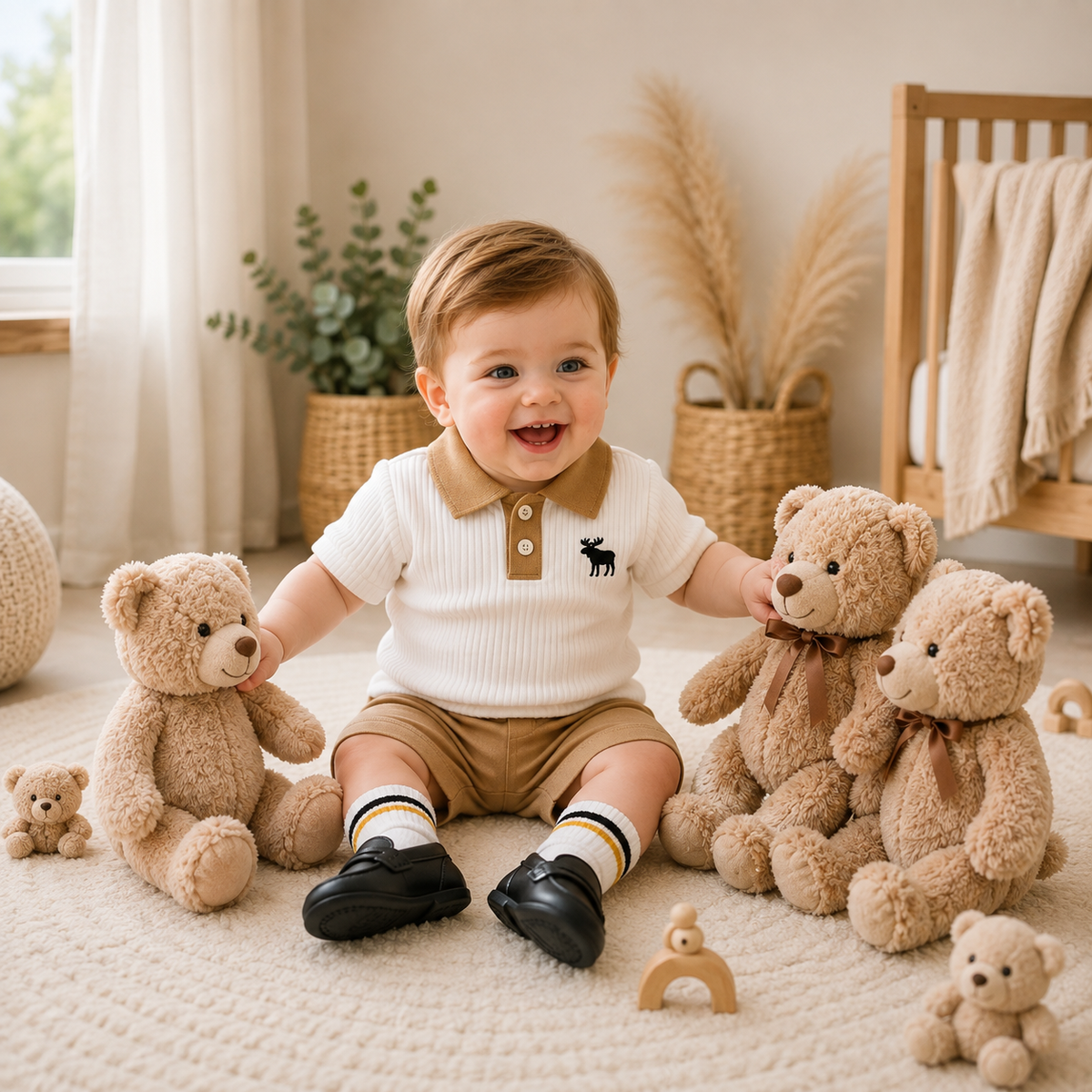Tiny Classic Polo Co-Ord Set for Baby