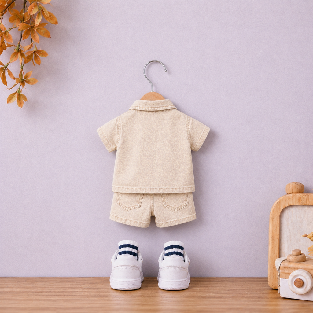 Baby Boys and girls Denim Outfit Set