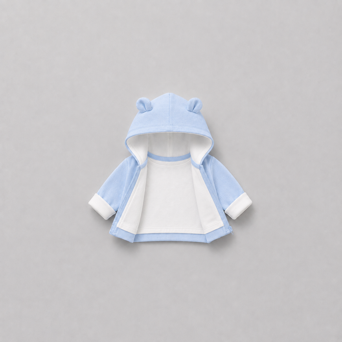 🧸 Cute Bear Hoodie 3-Piece Baby Clothing Set | Soft Cotton Blend Jacket, T-Shirt & Jogger Pant | Premium Kids Outfit | Unisex | All Season Wear (0-5 Years)