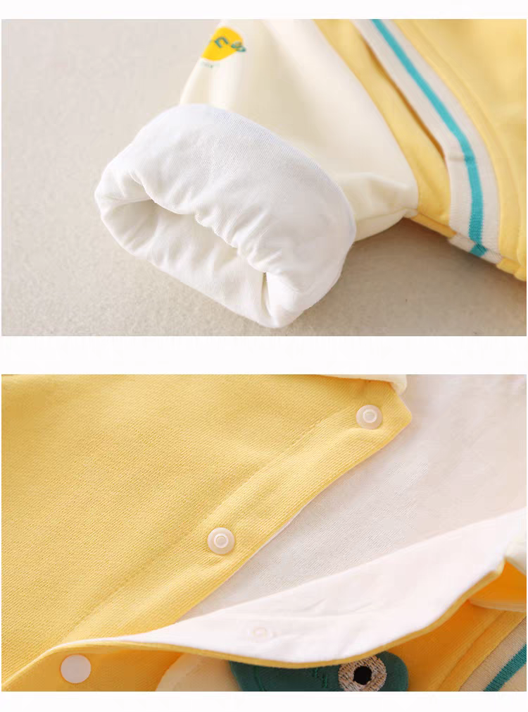 🐸 Cute  Baby Romper – Soft Cotton Jumpsuit 👶✨