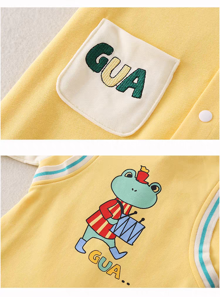 🐸 Cute  Baby Romper – Soft Cotton Jumpsuit 👶✨