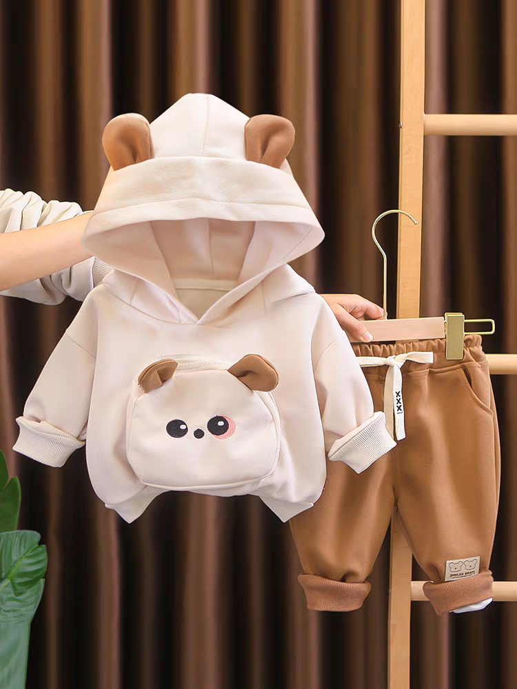 Soft Bear Hoodie & Pant Set for Kids +  90%off offer today only