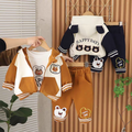 Adorable Bear Hooded Jacket or Zip-Up and Matching Comfortable Pants