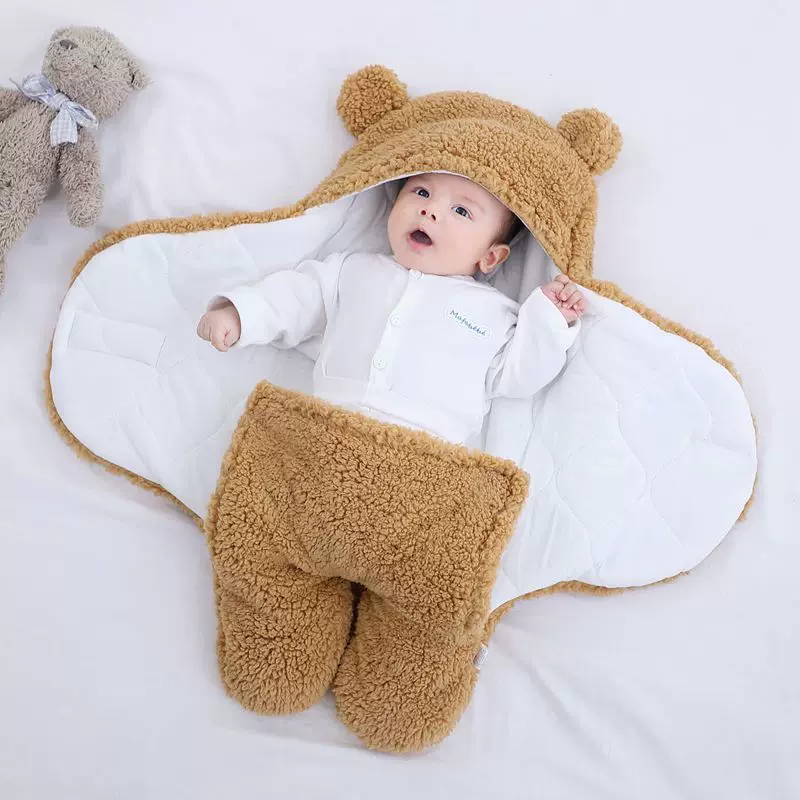 Autumn And Winter Thickened Anti-Shock Out Baby Quilt