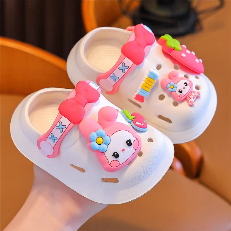 Premium Unisex Kids Clogs – Ultra-Lightweight Anti-Slip Cartoon Sandals for Boys & Girls