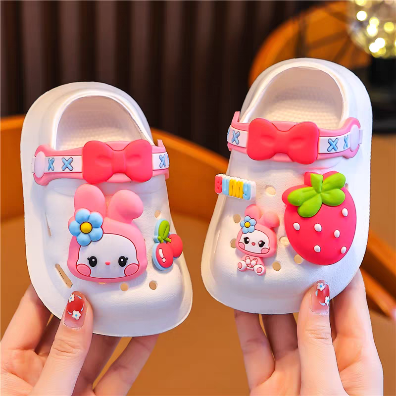 Premium Unisex Kids Clogs – Ultra-Lightweight Anti-Slip Cartoon Sandals for Boys & Girls