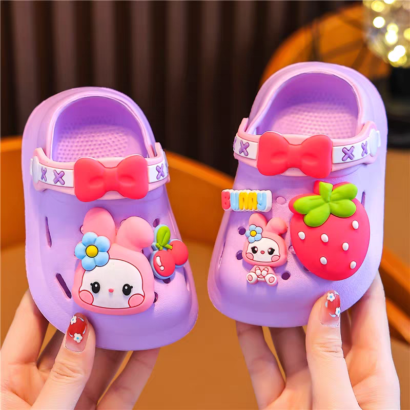 Premium Unisex Kids Clogs – Ultra-Lightweight Anti-Slip Cartoon Sandals for Boys & Girls